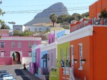 Colourful houses in the Bo-Kaap, Cape Town